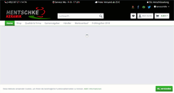 Desktop Screenshot of hentschke-keramik.de
